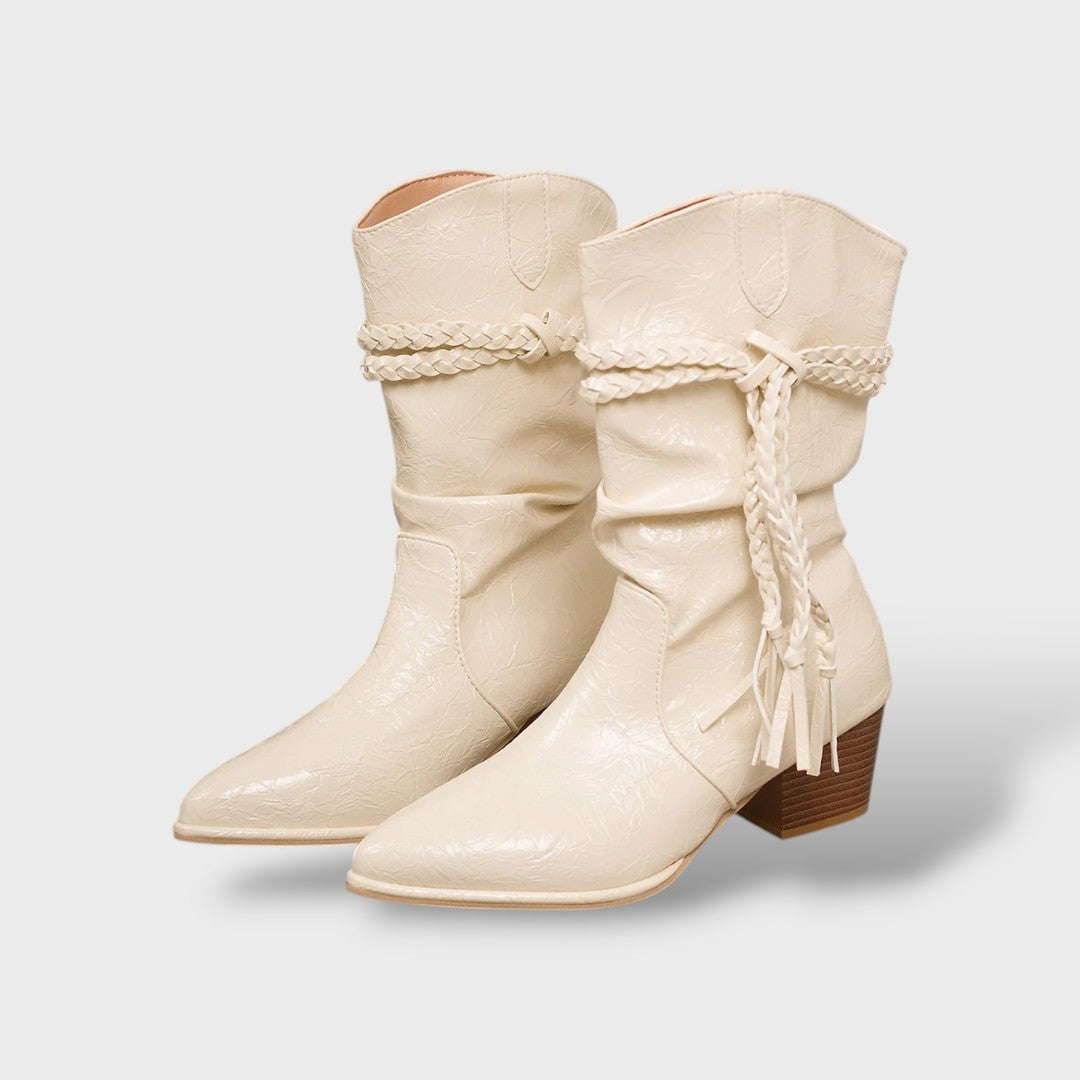 Women's Western Fringe Ankle Boots
