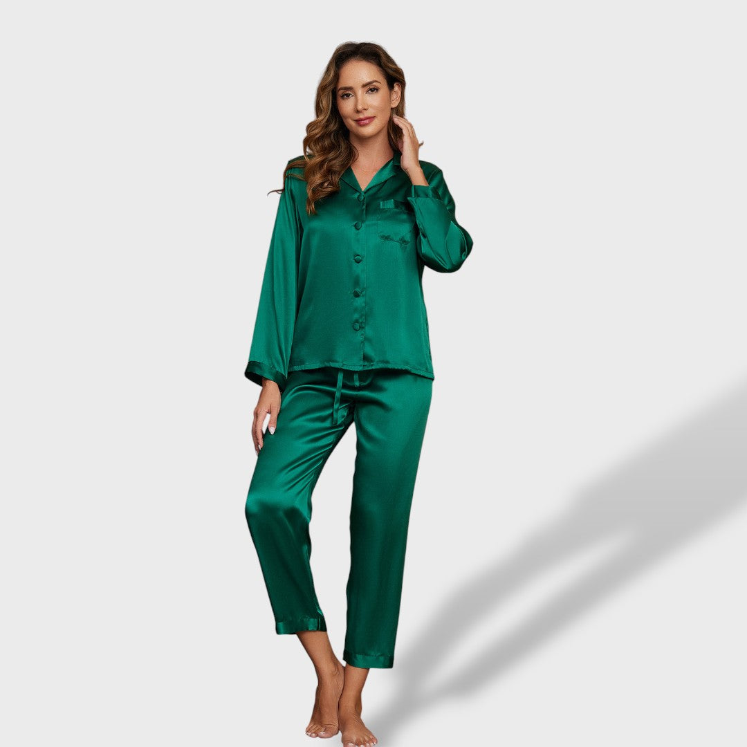 Elena | Women's Pajamas with Buttons