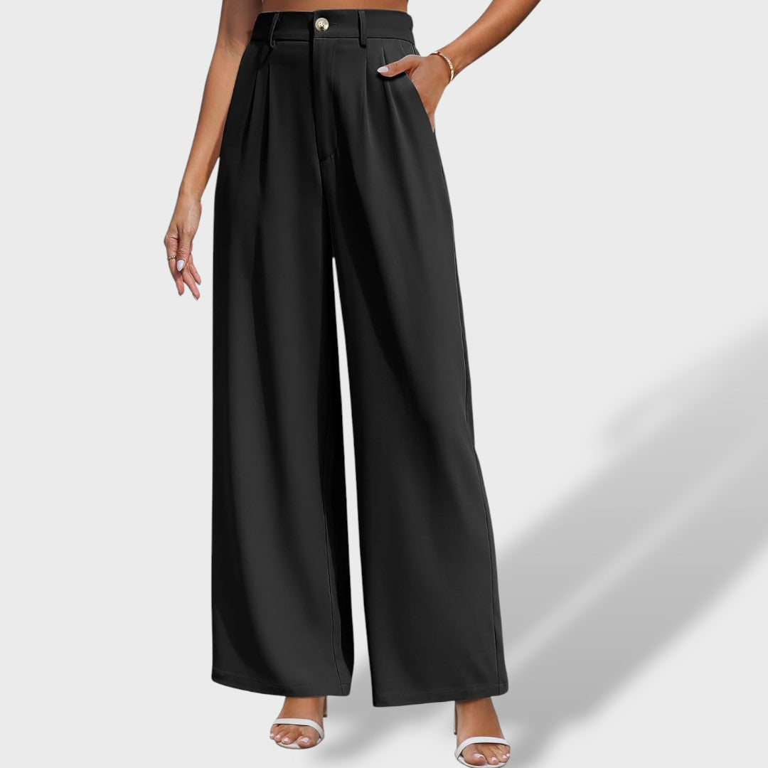 Isabel Elegant High-Waisted Pants