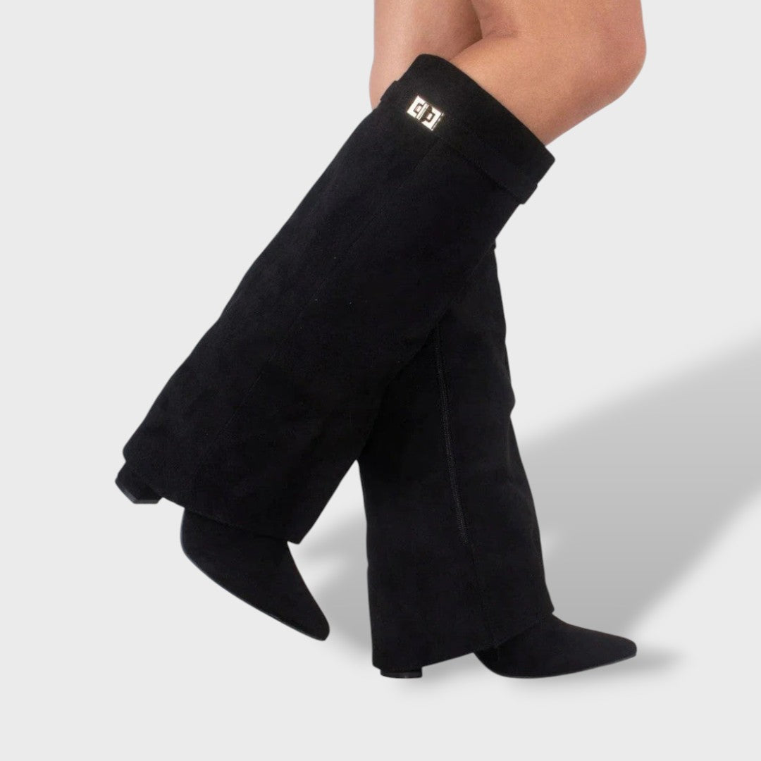 Elegant Classic High Women’s Suede Boots