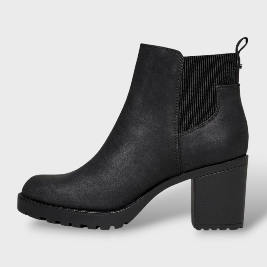 Classic Block Heel Ankle Boots for Women