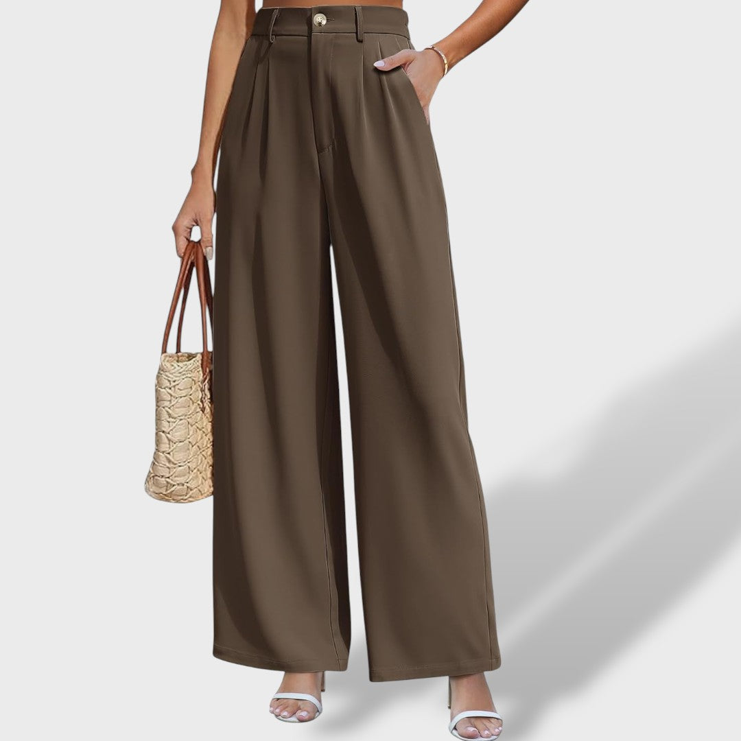 Isabel Elegant High-Waisted Pants