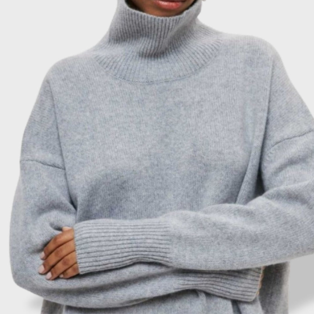 Isabel | Basic Turtleneck Sweater for Women, Soft and Versatile.