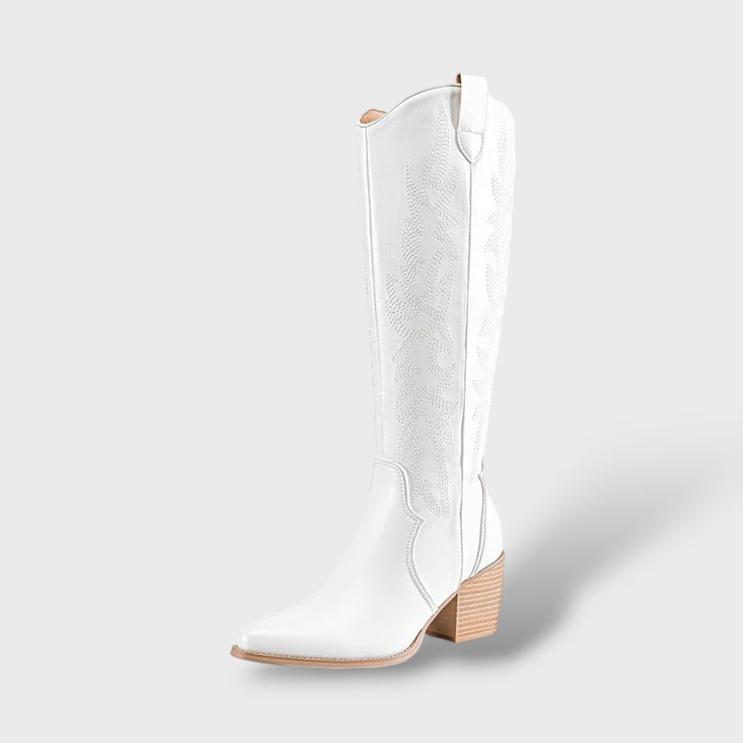 Women's High-Cut Western Style Boots