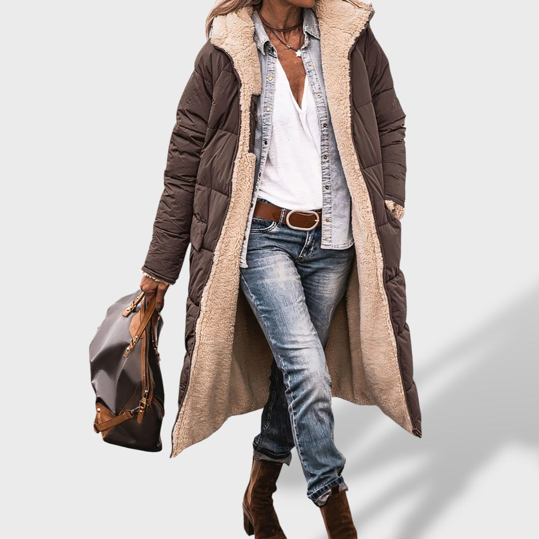 Marina | Long Warm Coat for Women