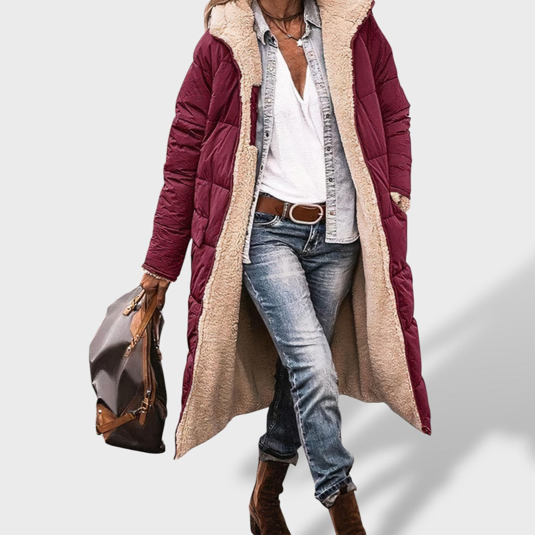 Marina | Long Warm Coat for Women