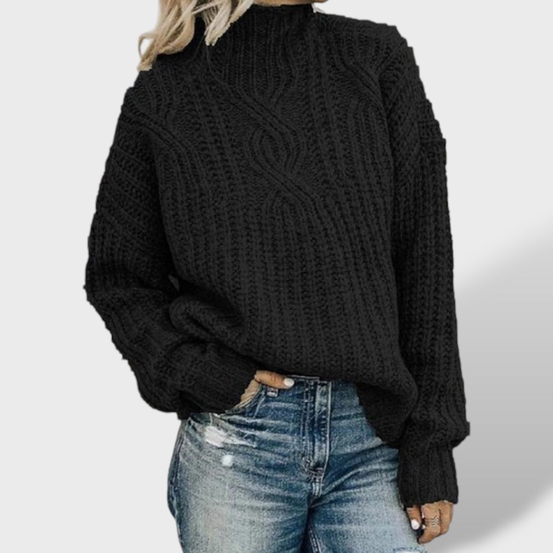 Sofia High Neck Sweater
