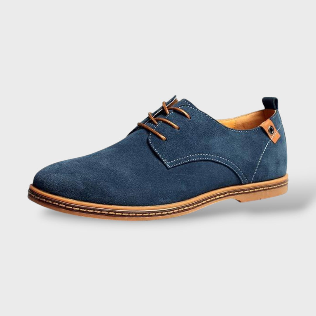 Men's Suede Oxford Shoes Classic Design