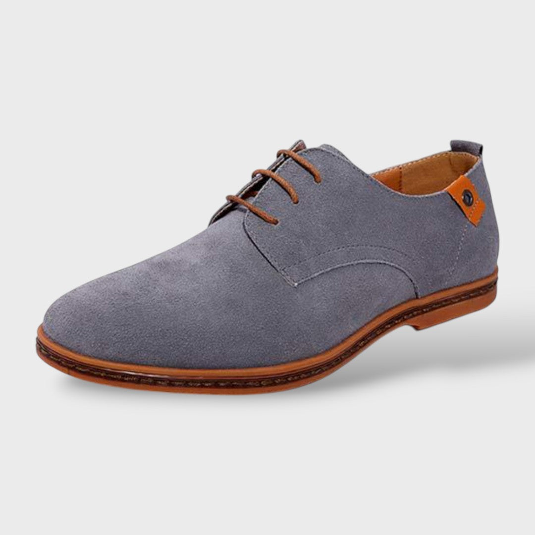 Men's Suede Oxford Shoes Classic Design