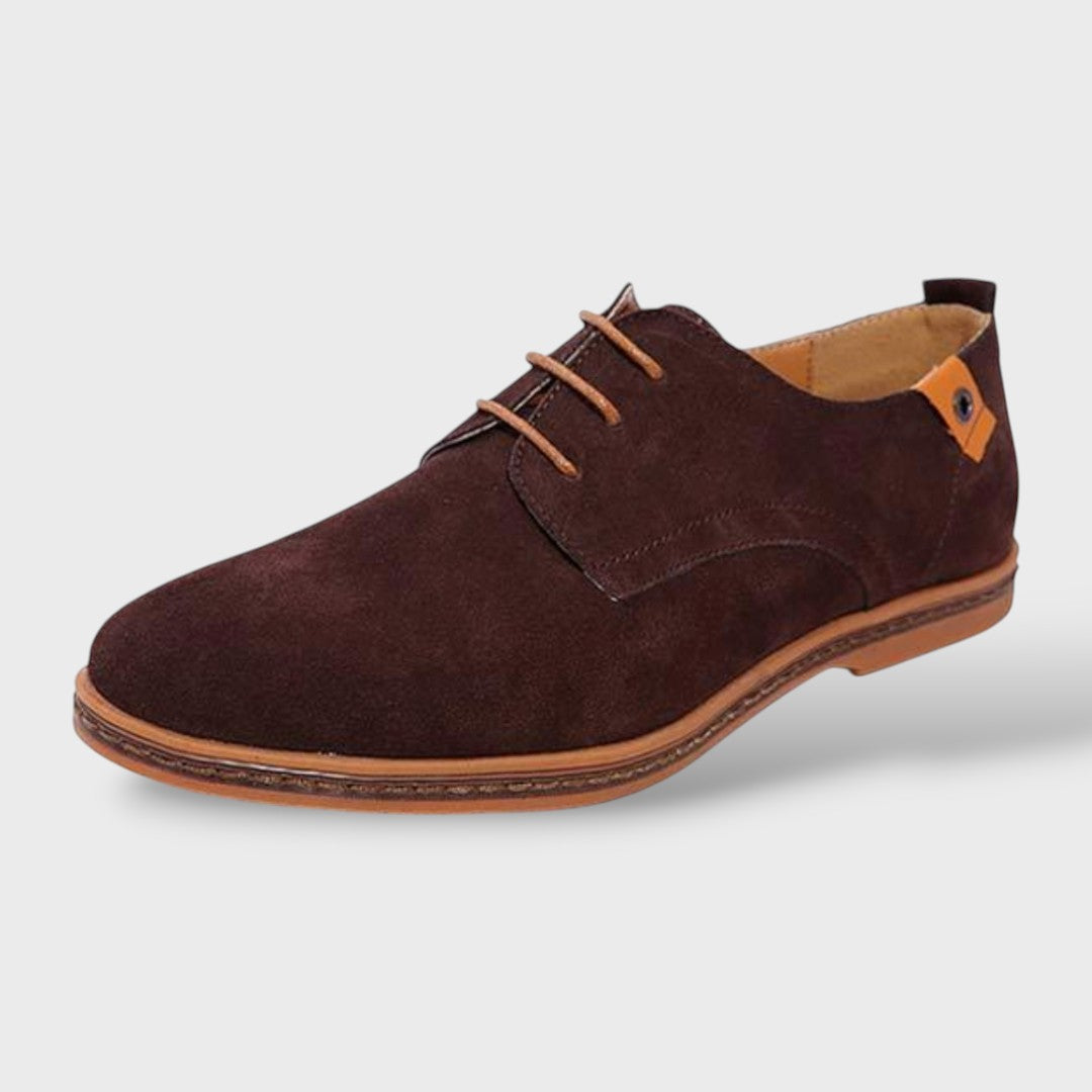 Men's Suede Oxford Shoes Classic Design