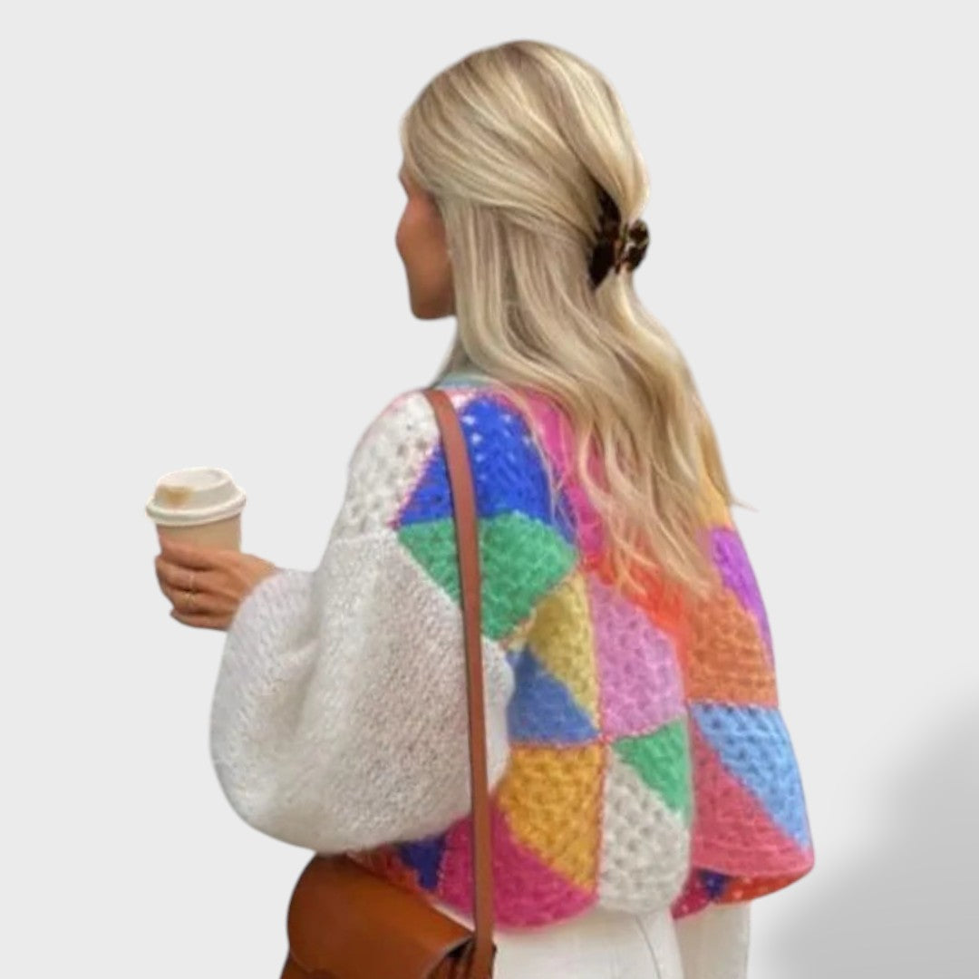 Sofia Cardigan from Point to Stripes