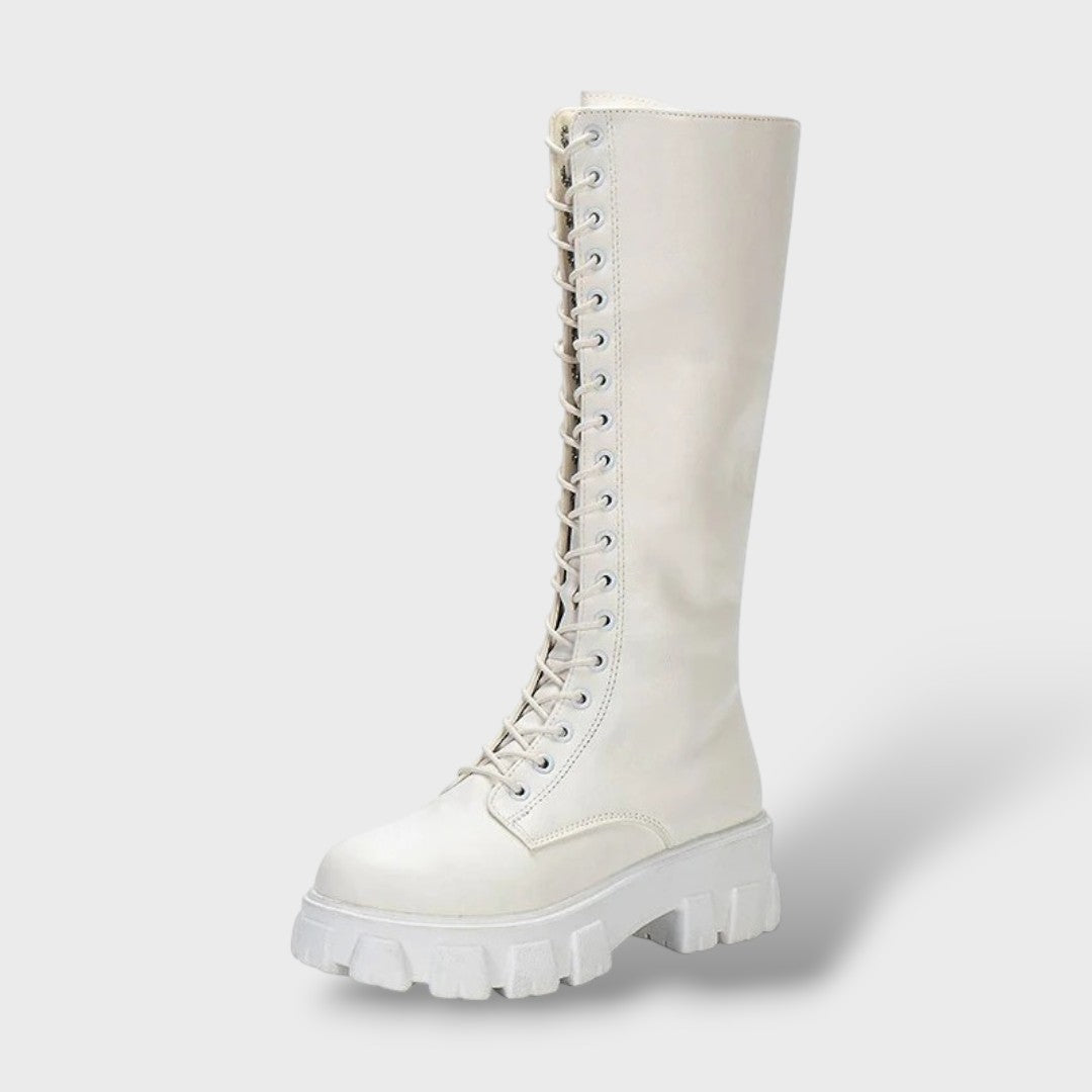 Elegant women's winter cowboy boots