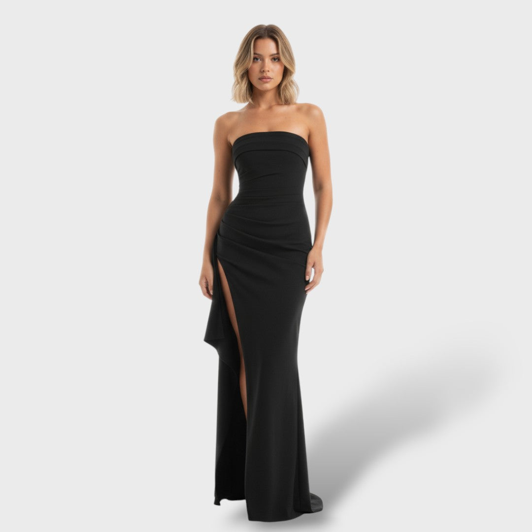 Elegant Long Off-Shoulder Dress