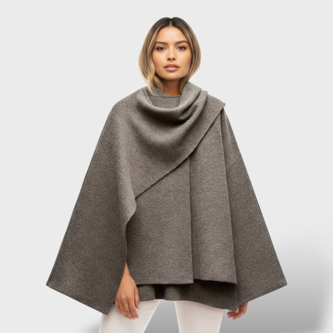 Elegant Women's Cape Coat