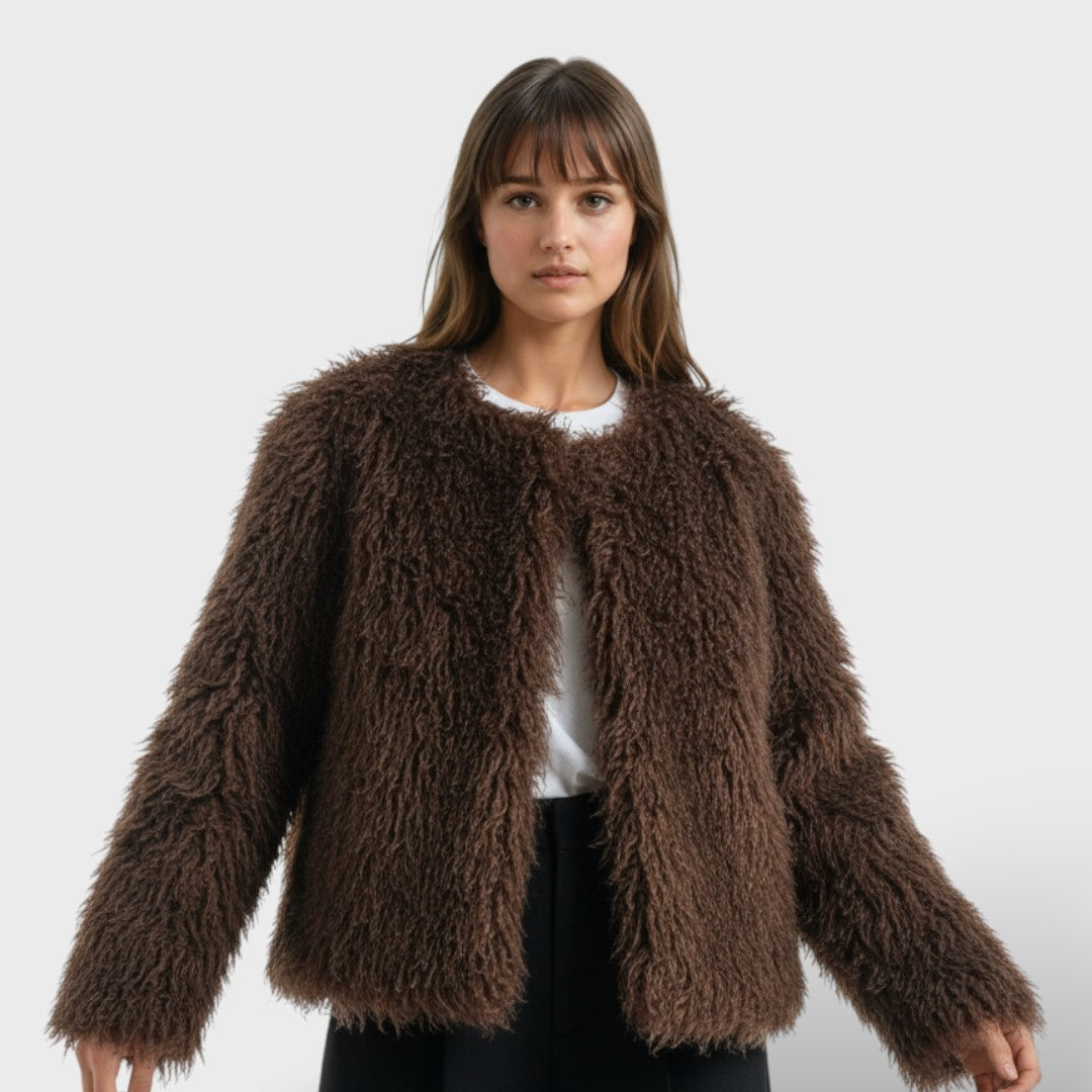 Women's Synthetic Fur Coat