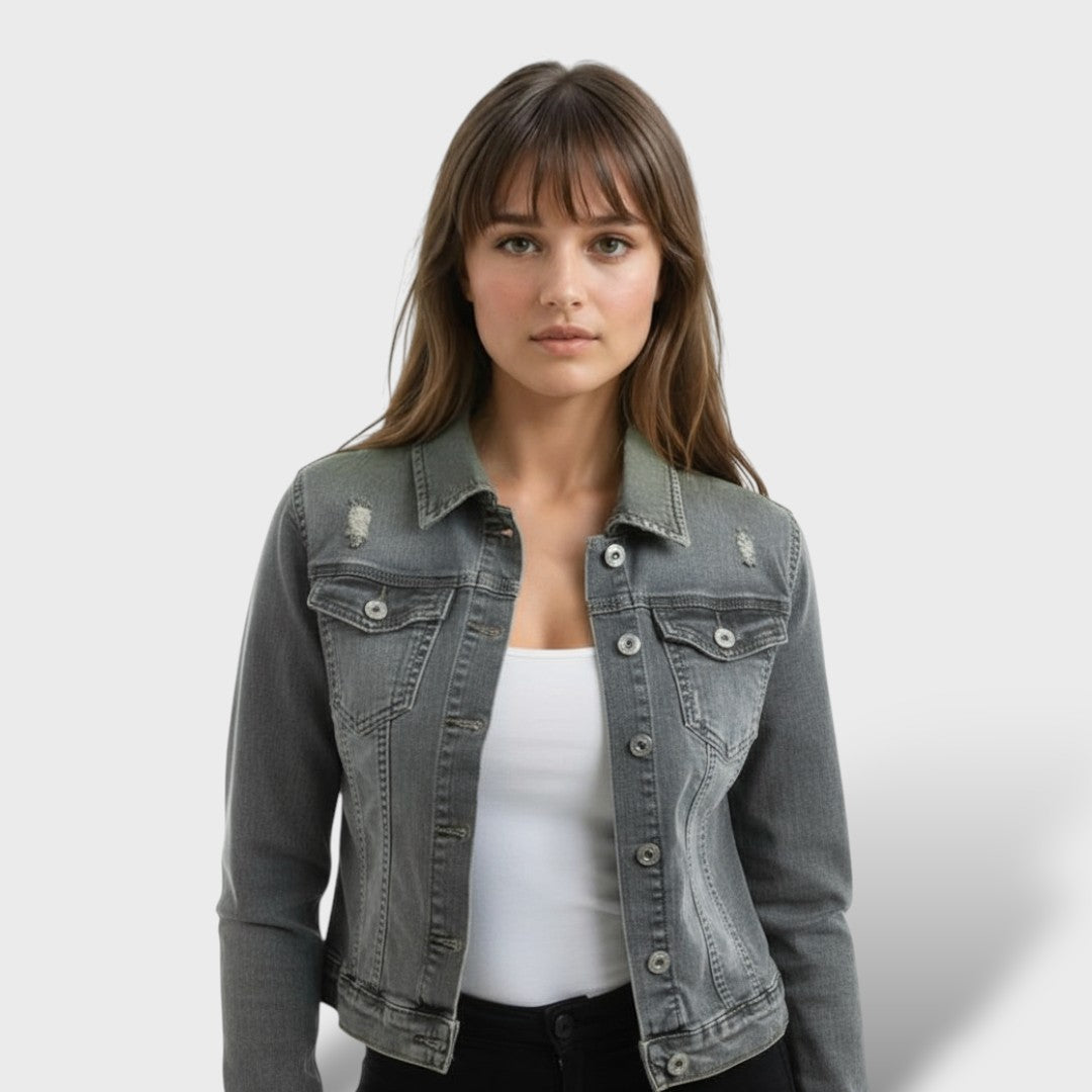 Slim Fit Women's Denim Jacket