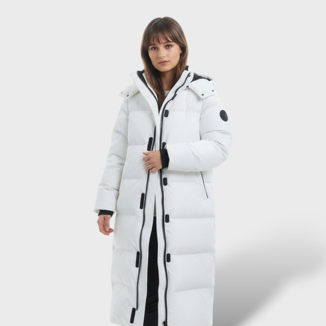 Long Waterproof Winter Coat for Women