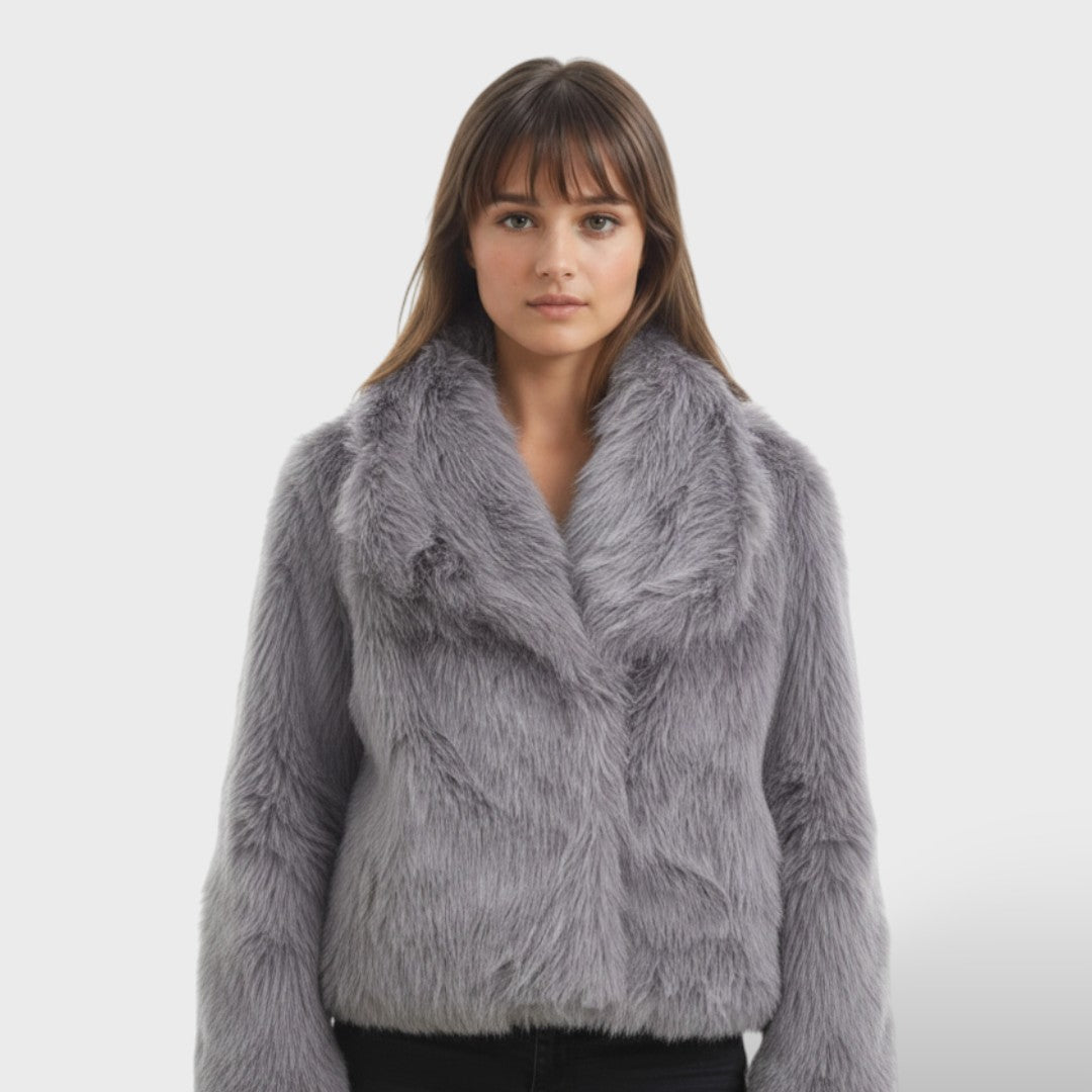 Luxury Faux Fur Jacket for Women