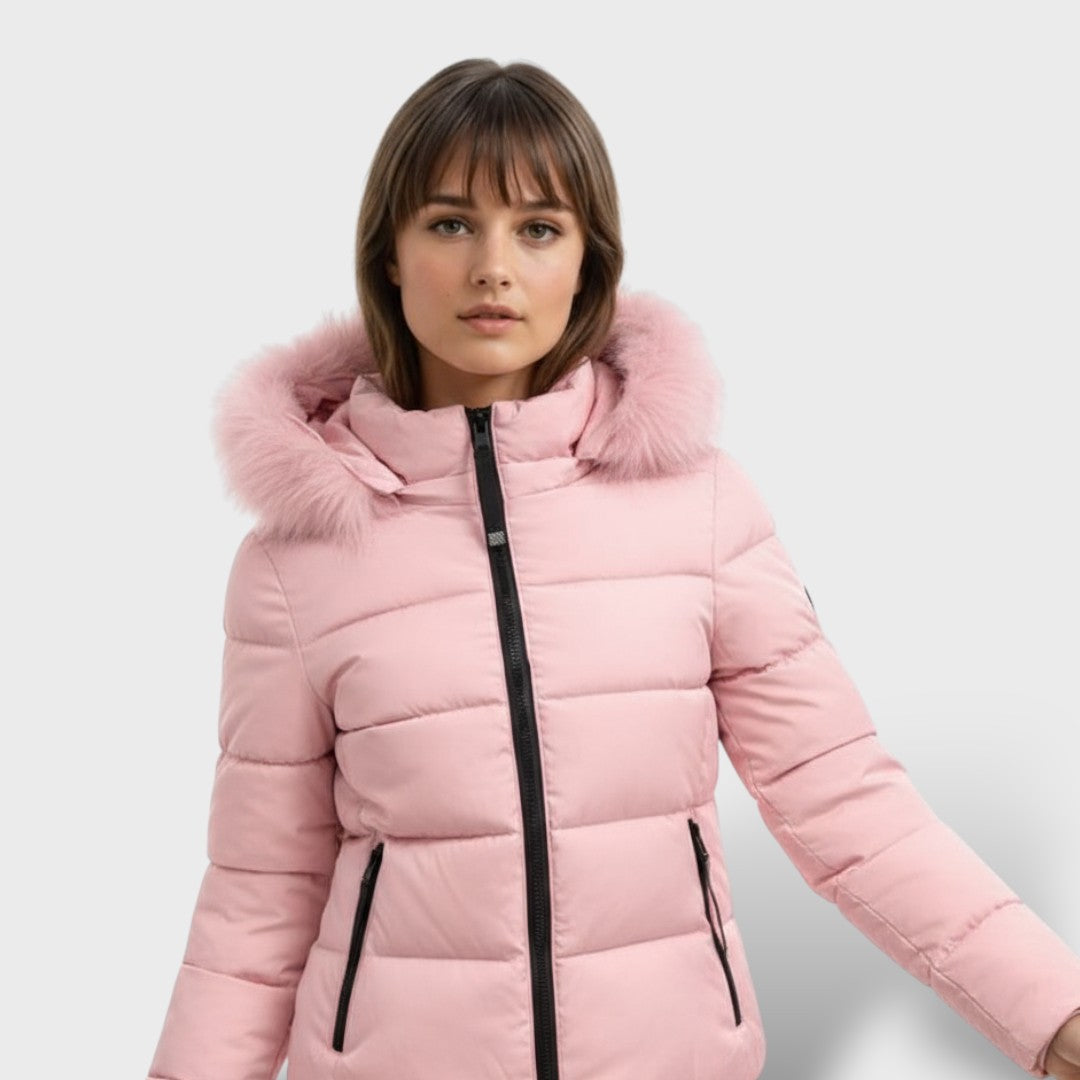 Winter Padded Coat with Hood