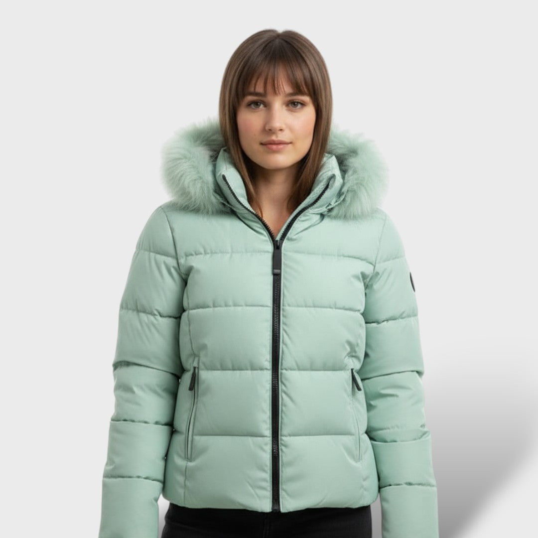 Winter Padded Coat with Hood