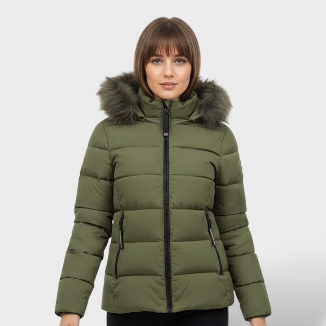 Winter Padded Coat with Hood