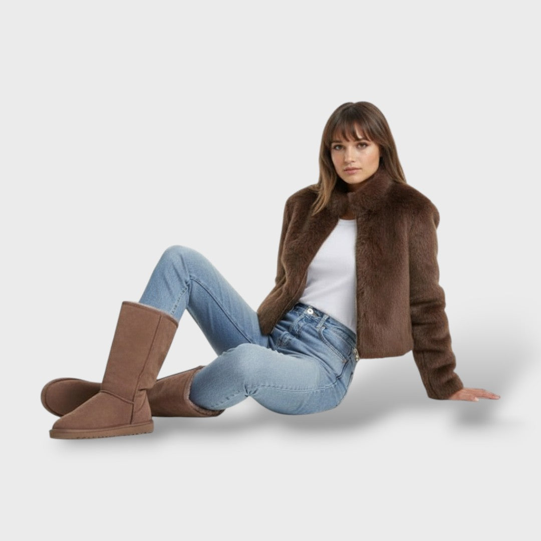 Women's Shearling Lined Winter Boots