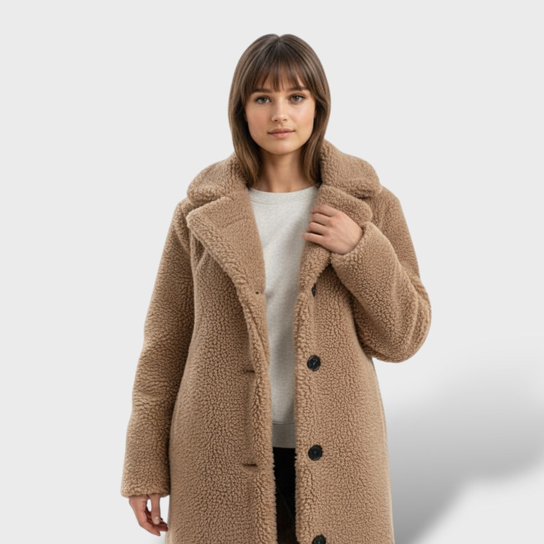 Long Winter Coat Faux Fur