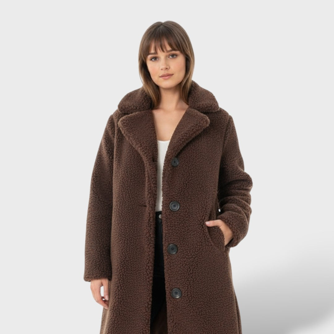 Long Winter Coat Faux Fur