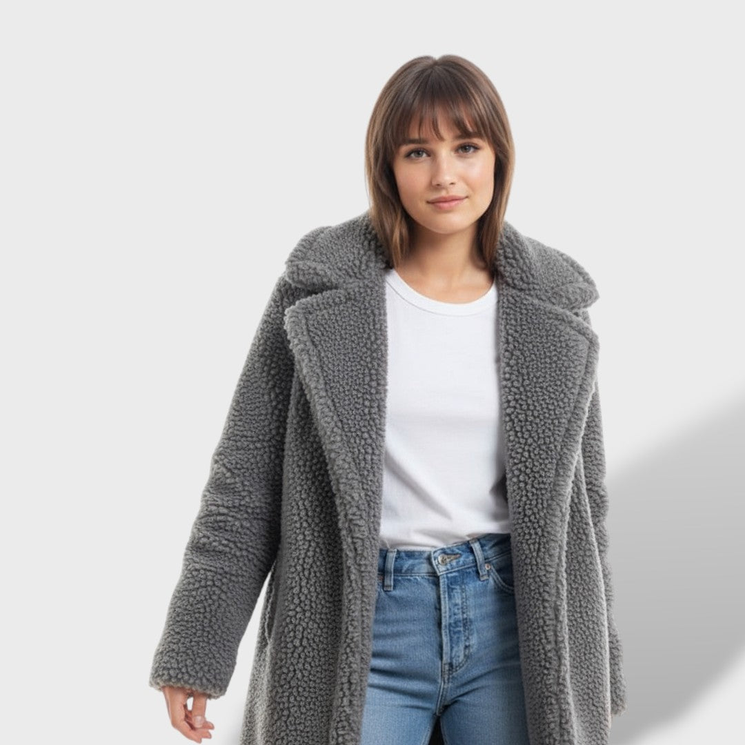 Long Teddy Coat for Women | Warm and Stylish