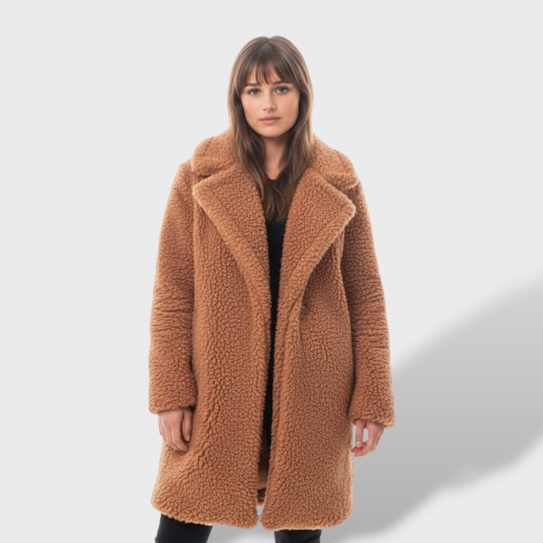Long Teddy Coat for Women | Warm and Stylish