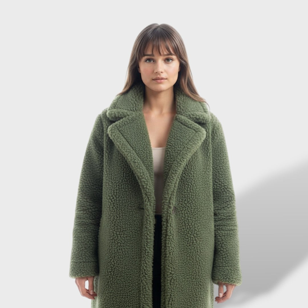 Long Teddy Coat for Women | Warm and Stylish
