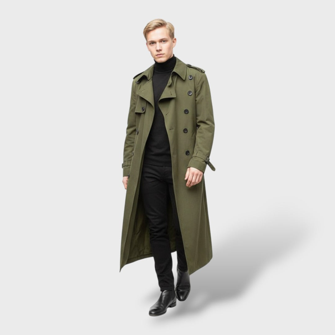 Waterproof Men's Trench Coat Casual