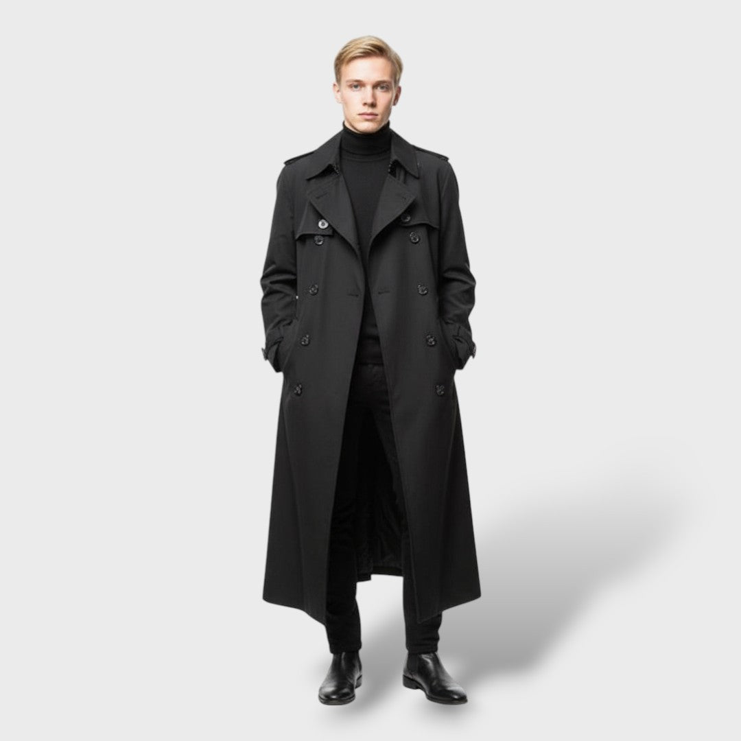 Waterproof Men's Trench Coat Casual