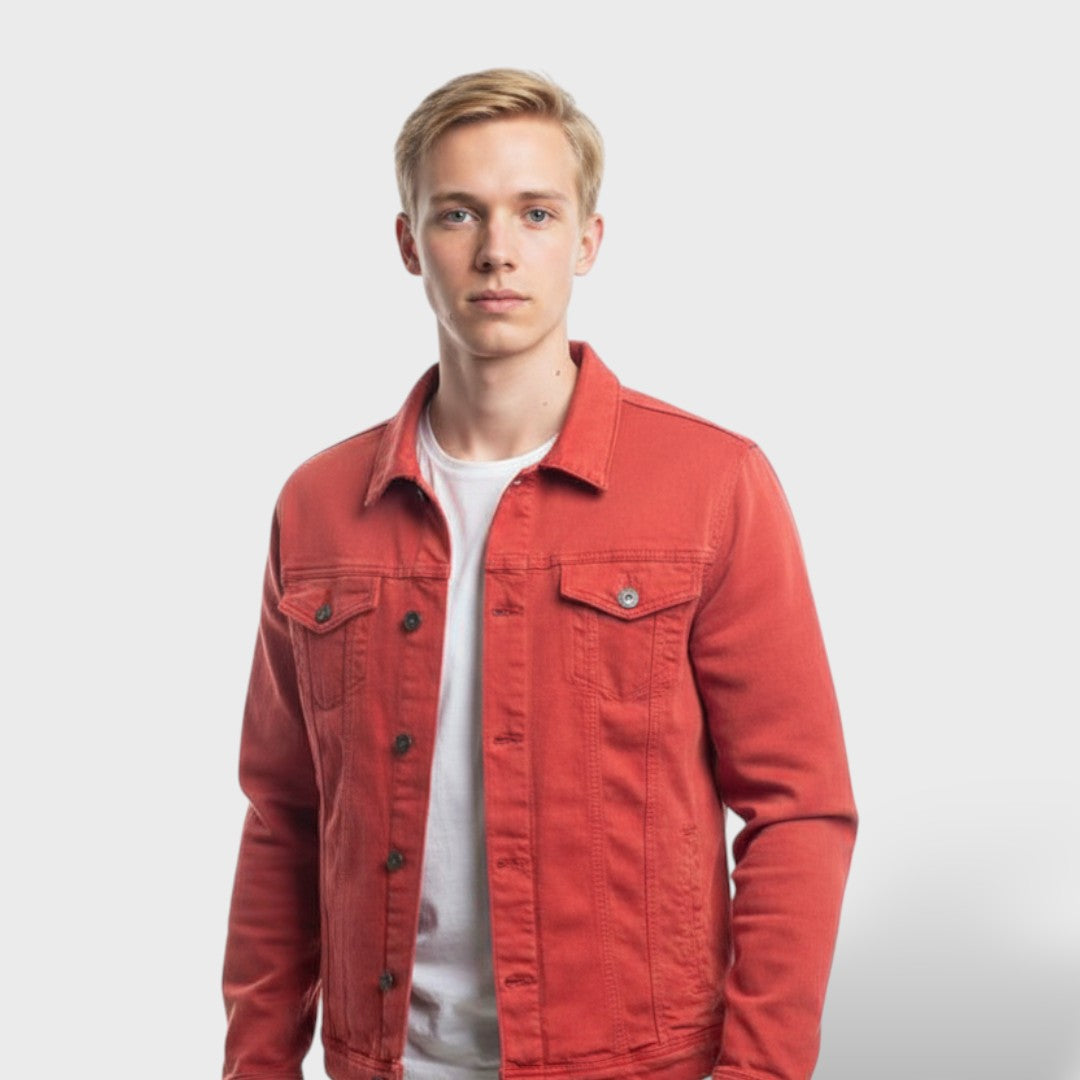 Casual Denim Jacket with Stylish Fit