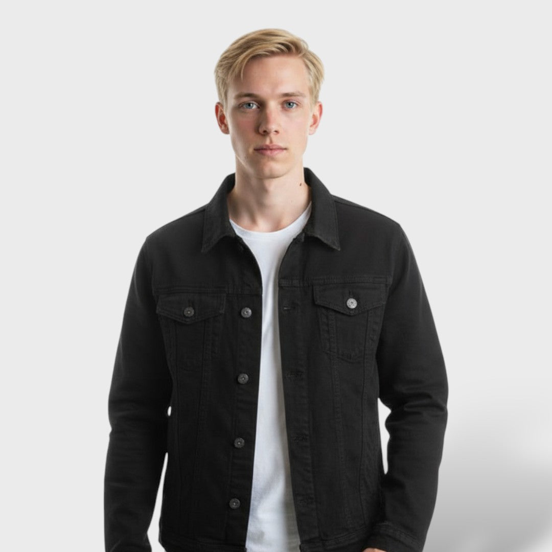 Casual Denim Jacket with Stylish Fit