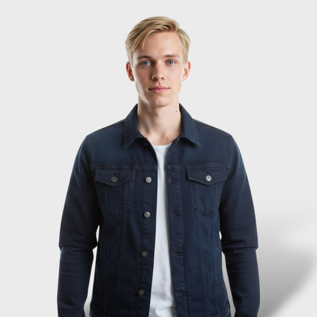 Casual Denim Jacket with Stylish Fit