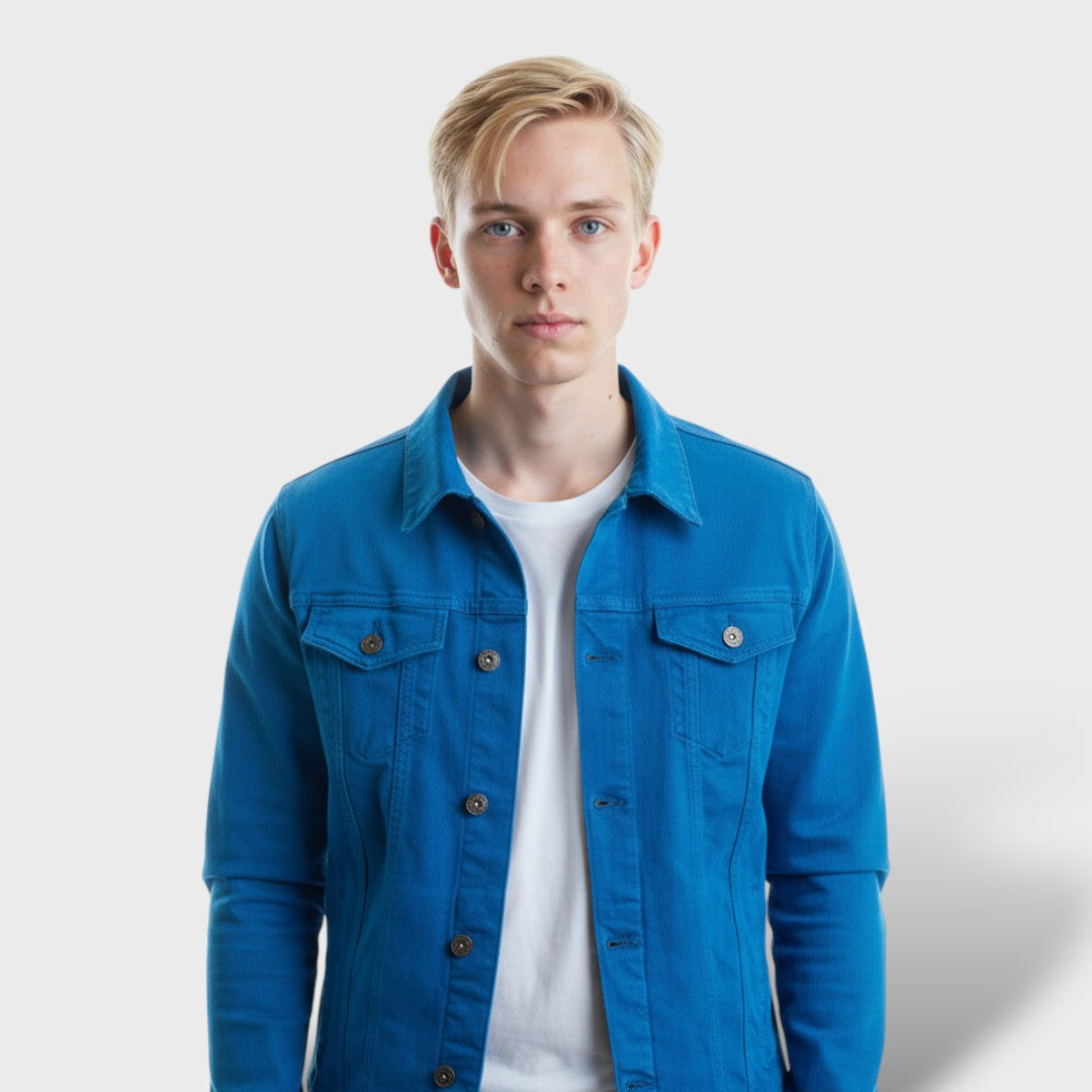 Casual Denim Jacket with Stylish Fit