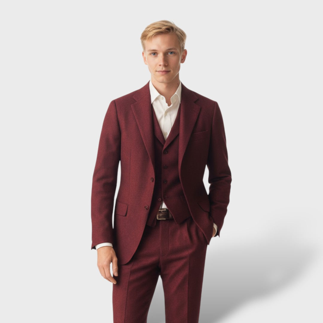 Vintage Three-Piece Suit for Men