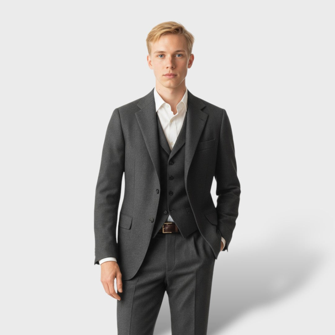 Vintage Three-Piece Suit for Men