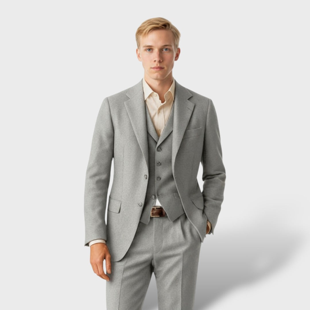 Vintage Three-Piece Suit for Men
