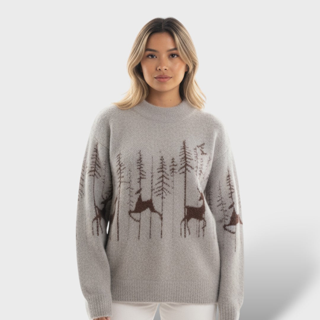 Christmas Sweater for Women Velvet