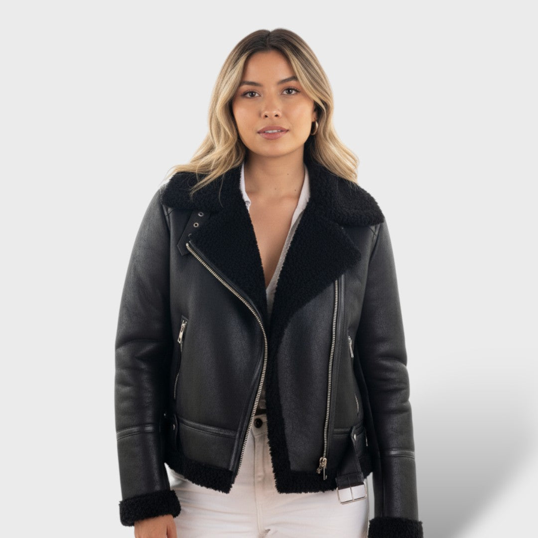 Modern Women's Leather Jacket