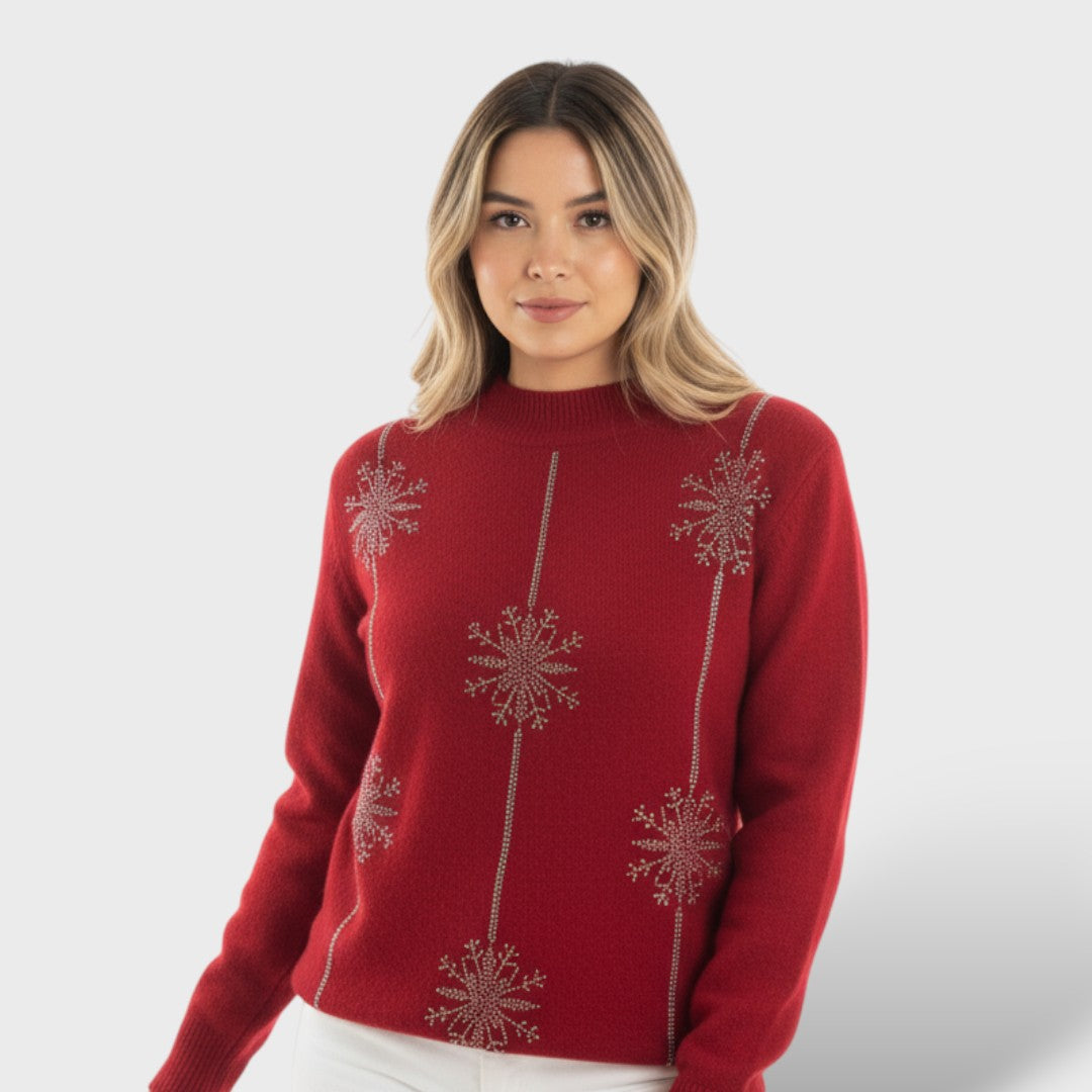 Red Christmas Sweater for Women