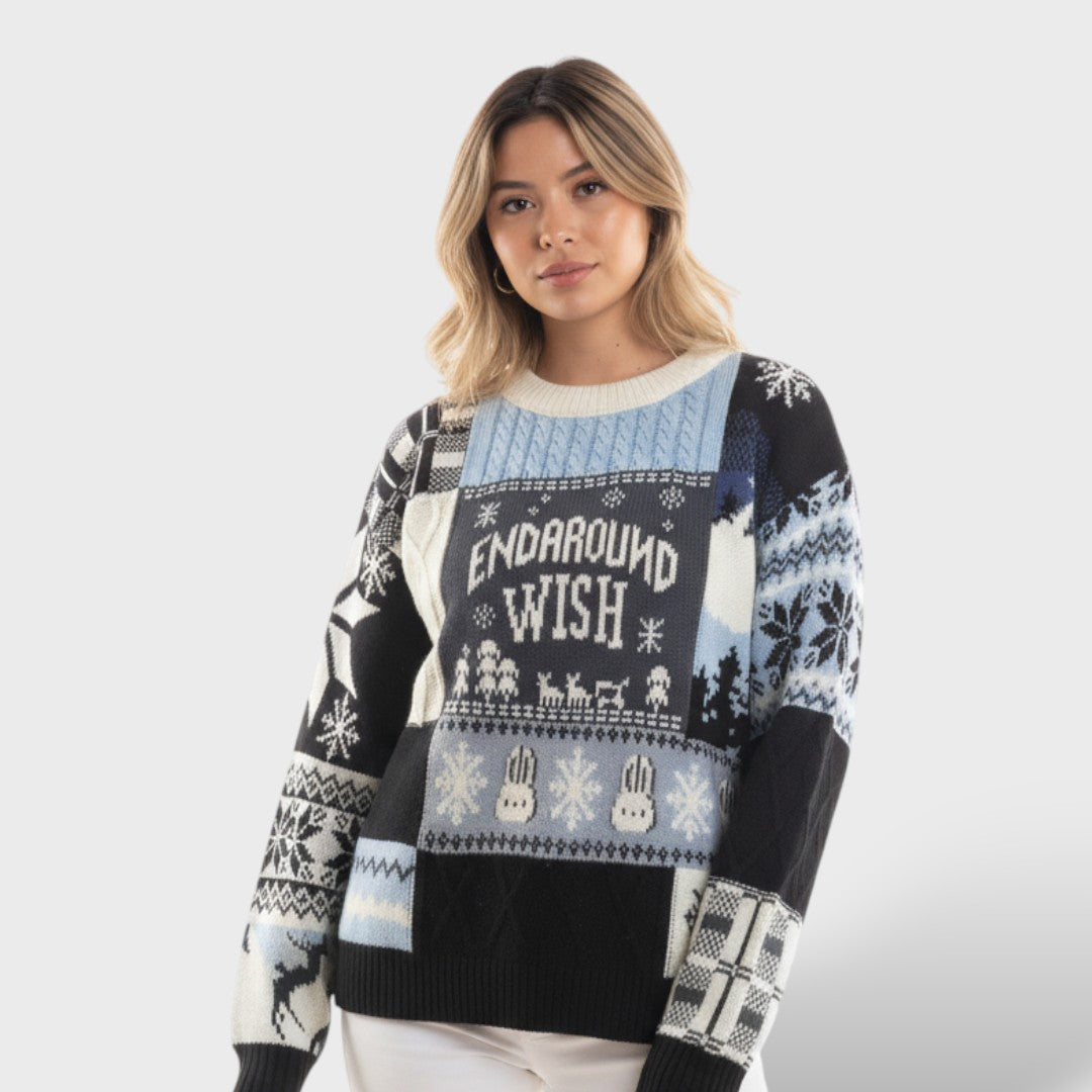 Christmas Design Knit Sweater
