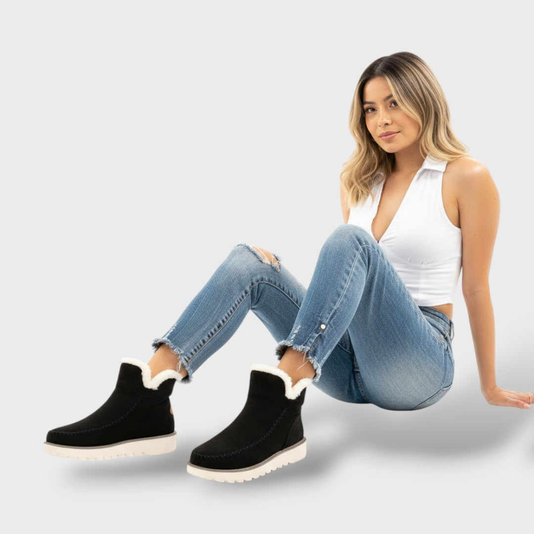 Women's Winter Boots with Fleece Lining