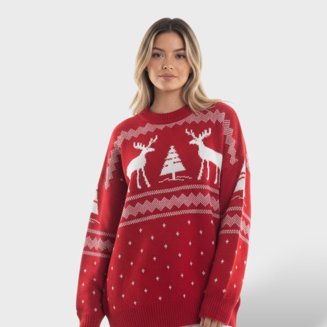 Women's Christmas Classic Deer Sweater