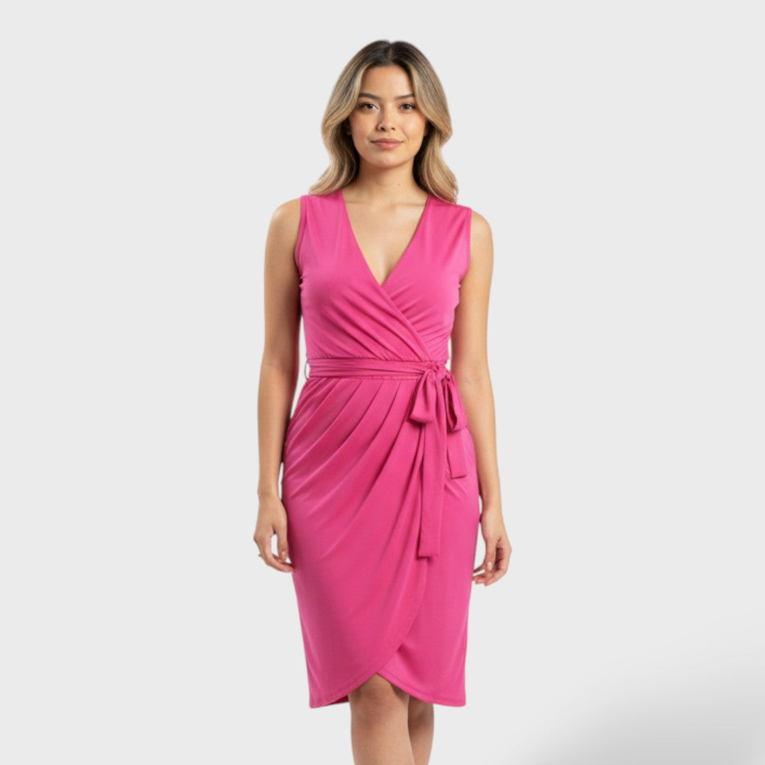 Elegant Crossed Dress for Women