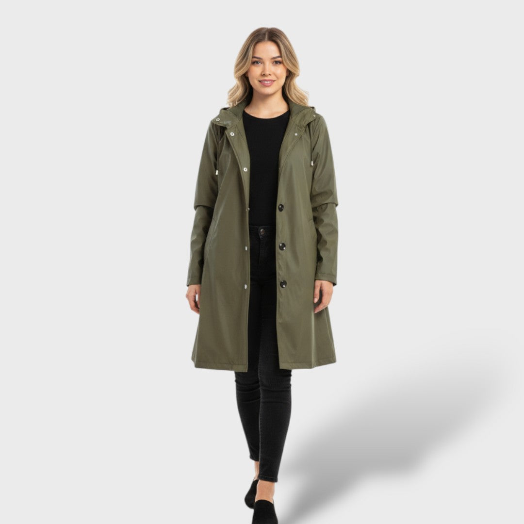 Oversized Waterproof Jacket for Women