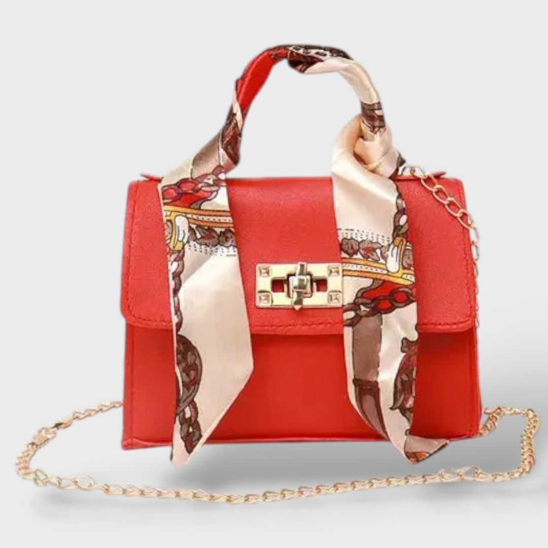 Elegant leather handbag for ladies