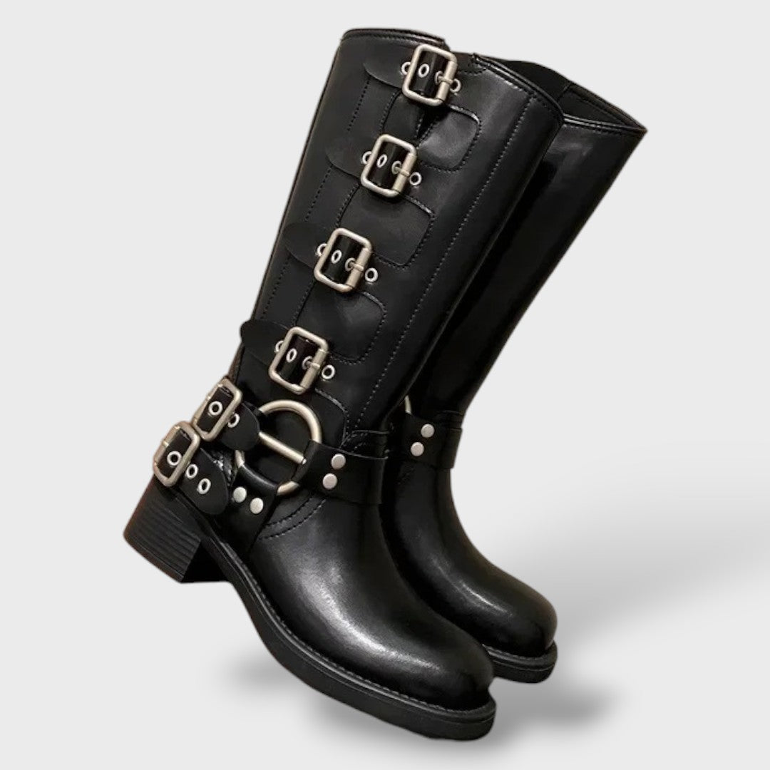 Vintage Leather Boots for Women